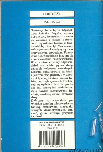 Doktorzy. ERICH SEGAL