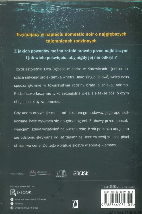 Zachowaj to dla siebie. MONIKA DWORAK