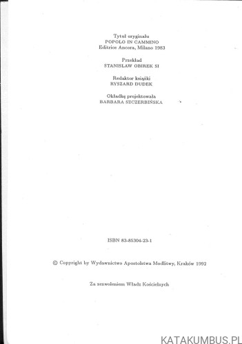 Lud w drodze. CARLO MARIA MARTINI