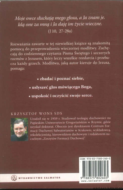 Wieczorne rozmowy z Jezusem w świetle Słowa Bożego. KRZYSZTOF WONS SDS