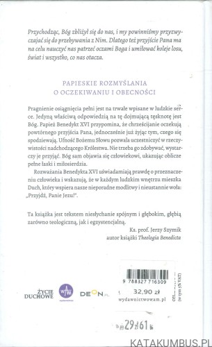 Przyjście Pana. Rozważania papieskie. BENEDYKT XVI