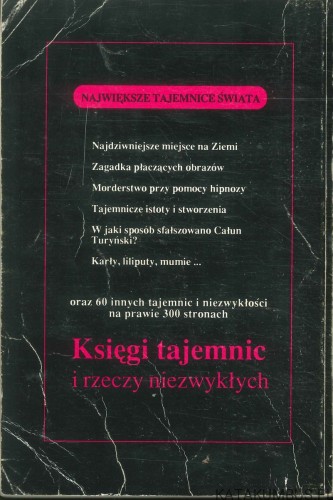 Księga tajemnic. PRACA ZBIOROWA