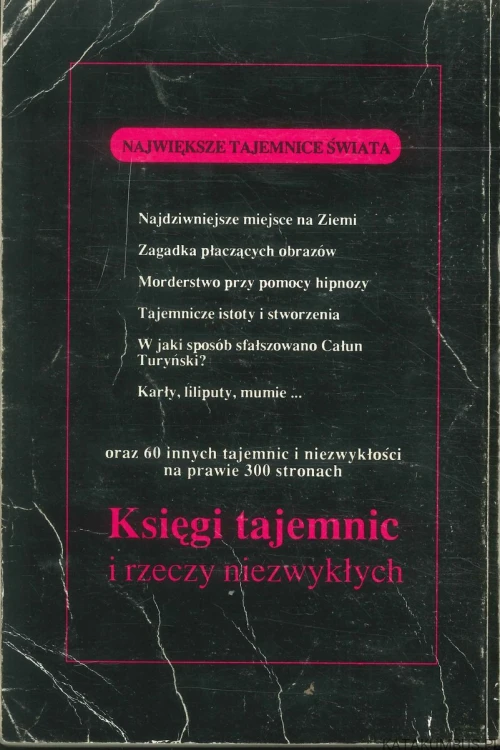 Księga tajemnic. PRACA ZBIOROWA