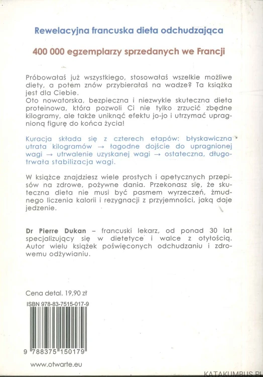 Nie potrafię schudnąć. PIERRE DUKAN