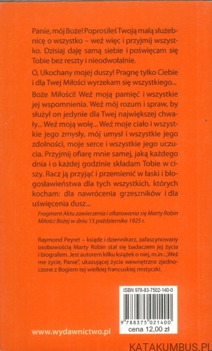 Życie Marty Robin. RAYMOND PEYRET