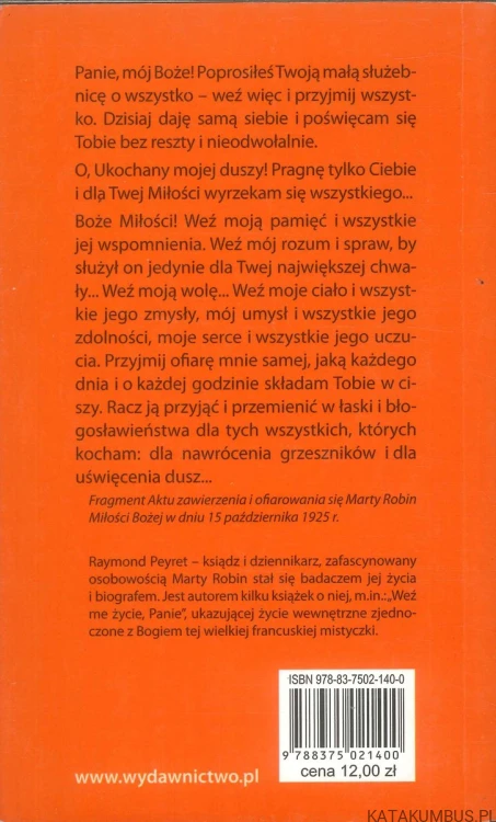 Życie Marty Robin. RAYMOND PEYRET