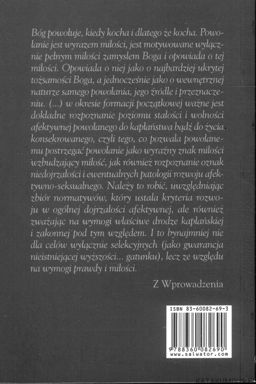 Kiedy ciało jest słabe. AMEDEO CENCINI