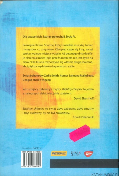 Błękitny chłopiec. RAKESH SATYAL