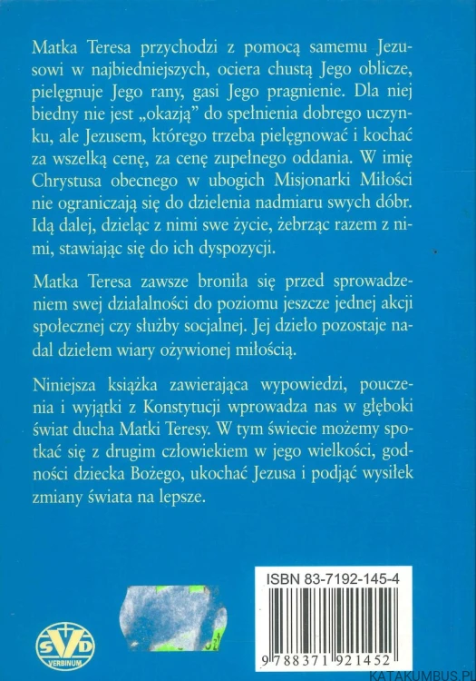 Pełne oddanie. MATKA TERESA Z KALKUTY
