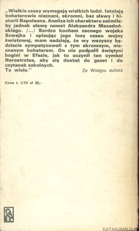 Przygody dobrego wojaka Szwejka podczas wojny światowej. JAROSLAV HAŠEK