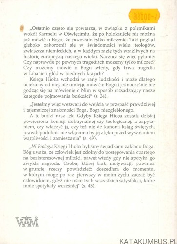 Wytrwaliście przy mnie w moich przeciwnościach. Rozważania o Hiobie. CARLO MARIA MARTINI