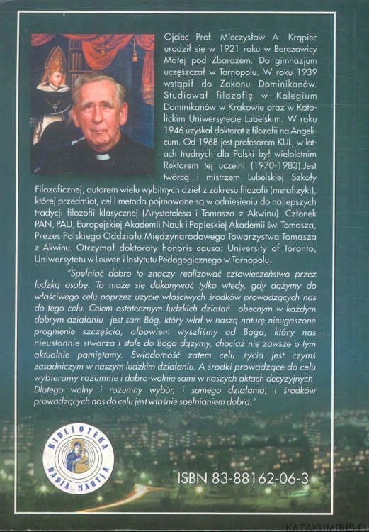Spełniać dobro. MIECZYSŁAW A. KRĄPIEC OP