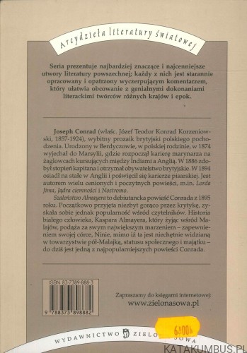 Szaleństwo Almayera. JOSEPH CONRAD