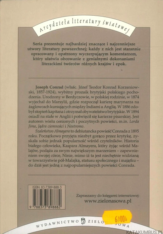 Szaleństwo Almayera. JOSEPH CONRAD