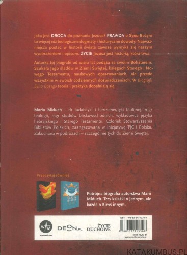 Biografia Syna Bożego. MARIA MIDUCH