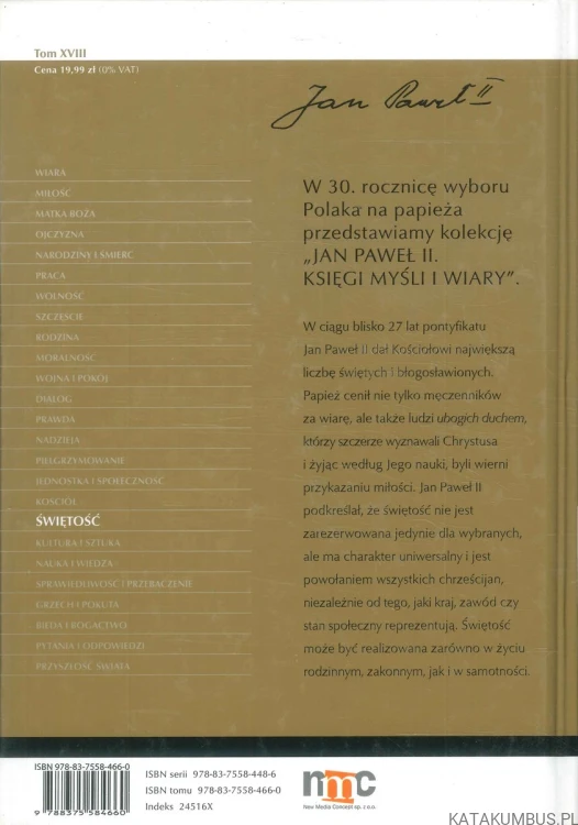 Świętość. JAN PAWEŁ II