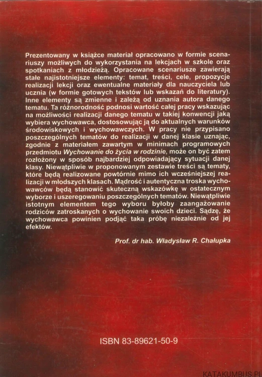 Wychowanie do miłości. RED. ANDRZEJ URBANIAK
