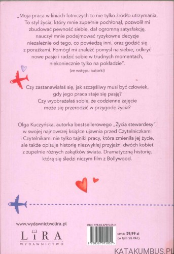 Życie stewardesy. Historia pewnej przyjaźni. OLGA KUCZYŃSKA