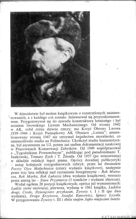 Cnoty i niecnoty. TADEUSZ ŻYCHIEWICZ