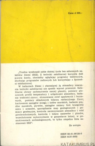 Satelitarne badania Ziemi. WIESŁAW STACHLEWSKI, ADAM ZUBEK