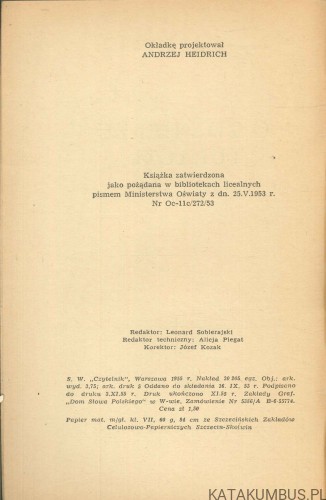 O żołnierzu tułaczu. STEFAN ŻEROMSKI