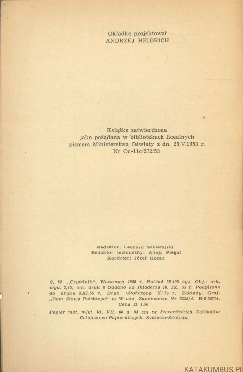 O żołnierzu tułaczu. STEFAN ŻEROMSKI