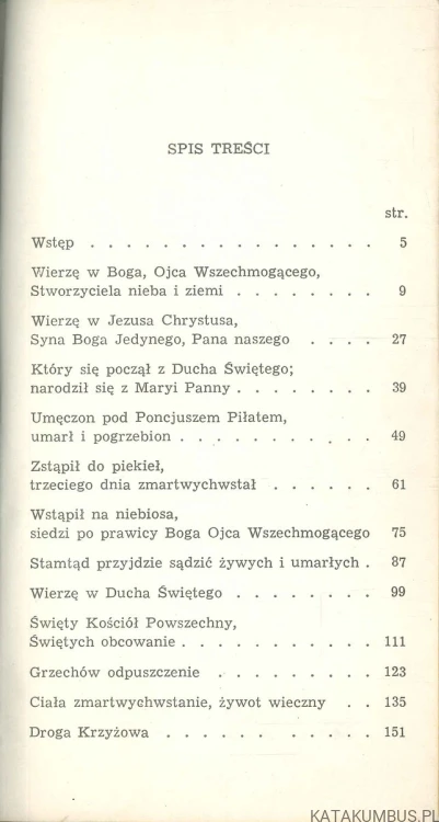 Credo. Prawdy wiary w nauczaniu Biblii. TADEUSZ ŻYCHIEWICZ