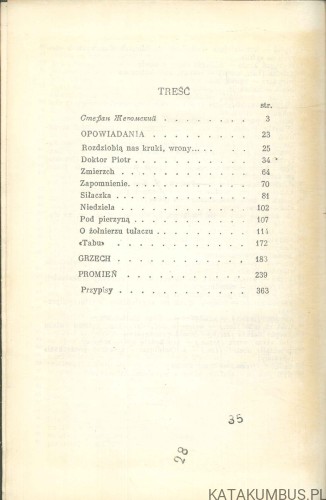 Utwory wybrane. STEFAN ŻEROMSKI