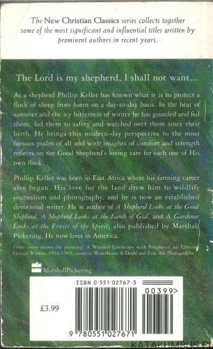 A shepherd looks at the 23rd psalm. PHILLIP KELLER