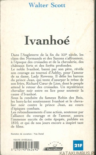 Ivanhoé   j.fran.. WALTER SCOTT