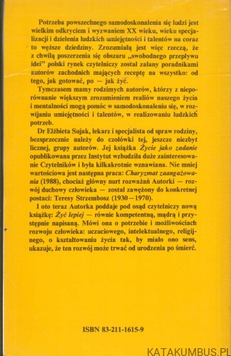 Żyć lepiej. ELŻBIETA SUJAK