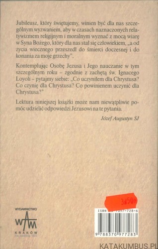 Żyć Jezusem dzisiaj. RED. JÓZEF AUGUSTYN J