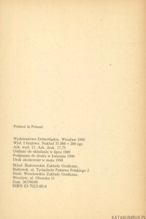Dla honoru organizacji. SERGIUSZ PIASECKI
