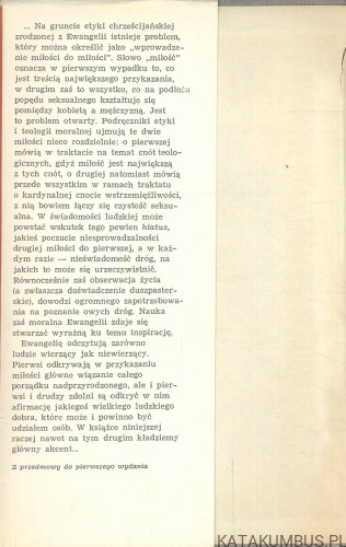 Miłość i odpowiedzialność. BISKUP KAROL WOJTYŁA