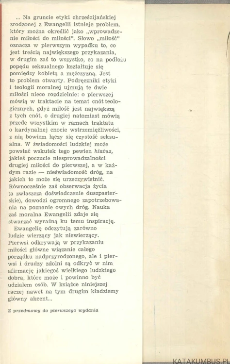Miłość i odpowiedzialność. BISKUP KAROL WOJTYŁA