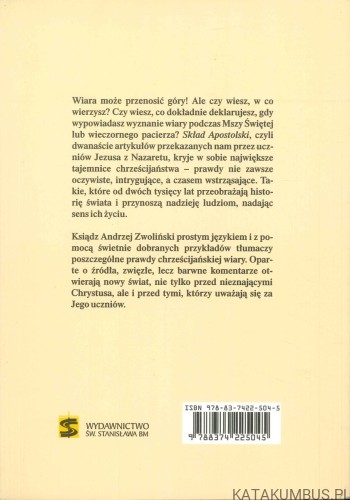 Wyznać wiarę. KS. ANDRZEJ ZWOLIŃSKI