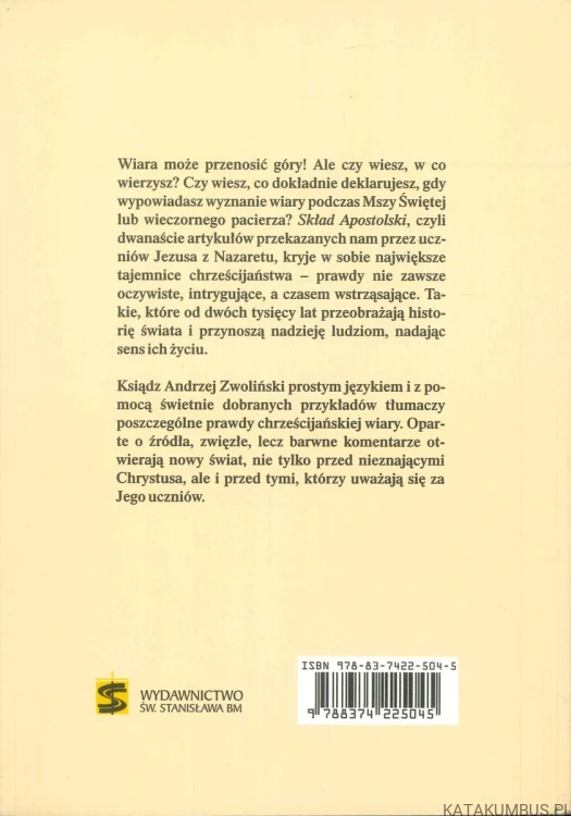 Wyznać wiarę. KS. ANDRZEJ ZWOLIŃSKI