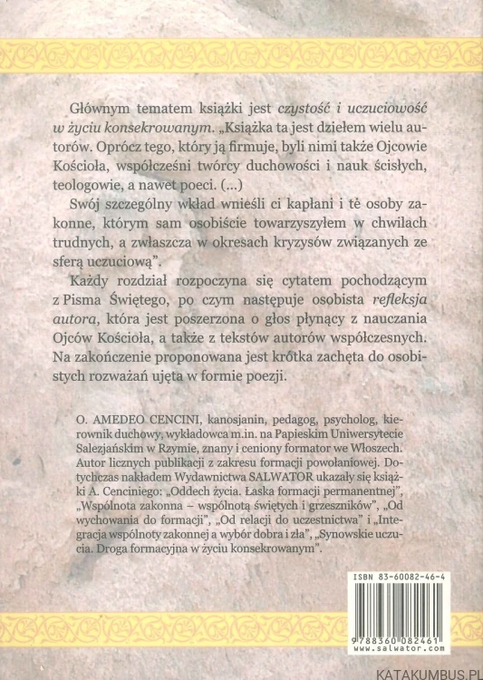 Dziewictwo i celibat dzisiaj. W kierunku seksualności paschalnej. AMEDEO CENCINI