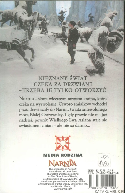 Opowieści z Narnii. Lew, czarownica i stara szafa. C.S. LEWIS