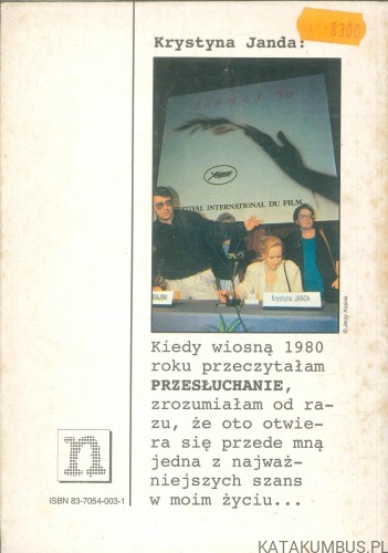 Przesłuchanie. RYSZARD BUGAJSKI