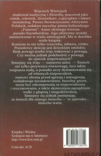 Księga anegdot. WOJCIECH WIERCIOCH