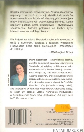 Frajerskie listy. MARY EBERSTADT