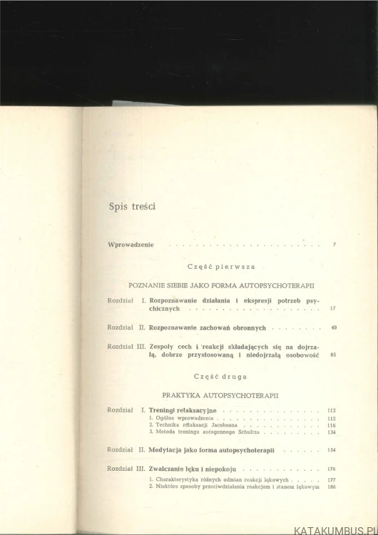 Autopsychoterapia. STANISŁAW SIEK