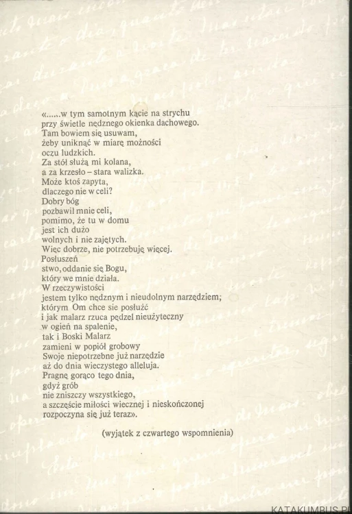 Siostra Łucja mówi o Fatimie. NIEZNANY