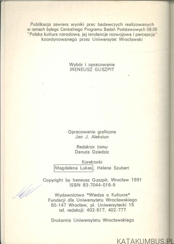 Z zapisków. JULIUSZ OSTERWA