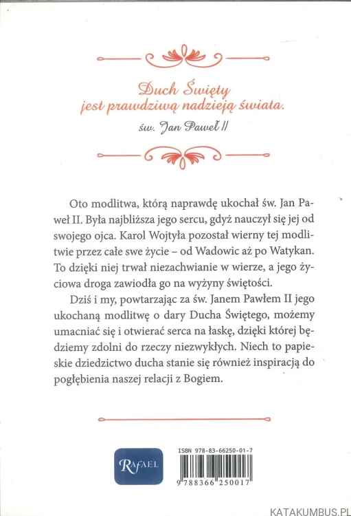 Ukochana modlitwa św. Jana Pawła II. KS. LESZEK SMOLIŃSKI
