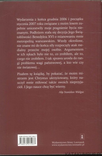 Tobie, Panie, zaufałem, nie zawstydzę się na wieki. Historia mojego życia. STANISŁAW WIELGUS