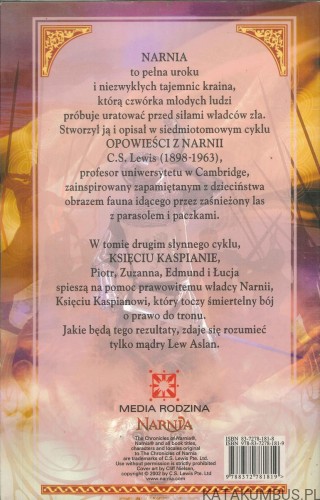 Książę Kaspian. Opowieści z Narnii. C.S. LEWIS