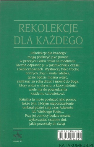 Rekolekcje dla każdego. BRUNO FORTE