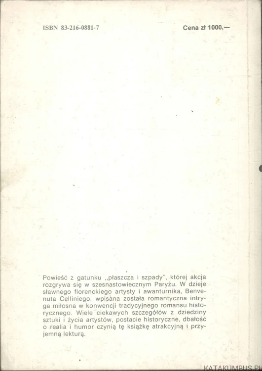 Ascanio. ALEKSANDER DUMAS